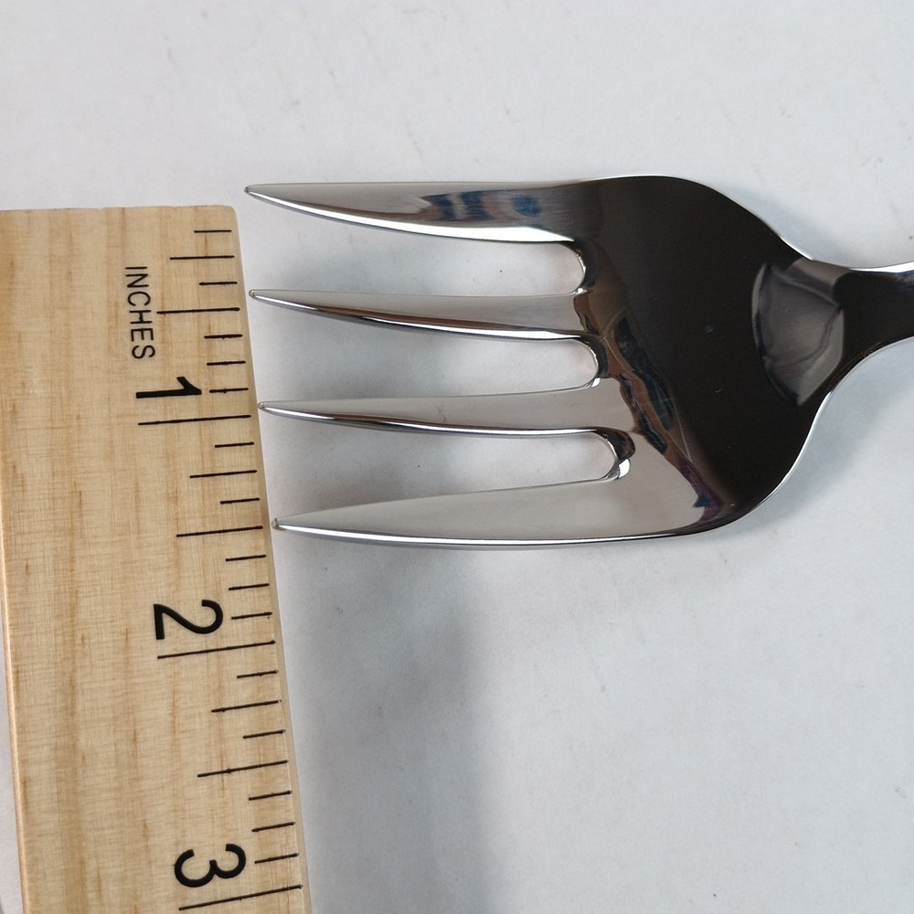 Robert Welch MERIT MIRROR 18/10 Sugar Spreader Serving Spoons Fork 5 pieces - Picture 4 of 15